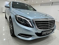 Mercedes Benz S400L R19 LED 2015 Rear Entertainment Silver